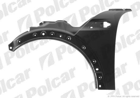 Крило переднє правий Polcar 510202