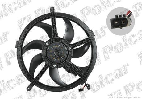 Вентилятори з корпусом / кронштейном Polcar 510223W2