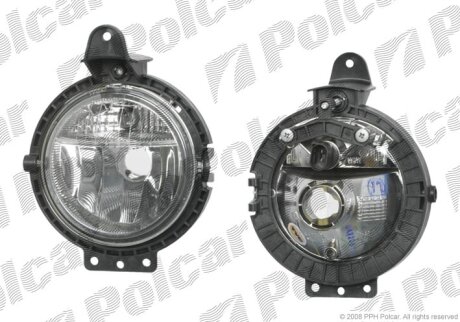 Фара передня, ONE/COOPER, 07- Polcar 5102290E