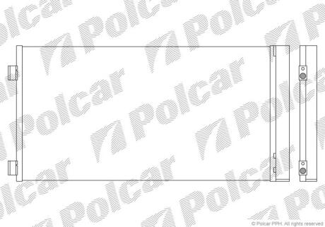 Радіатори кондиціонера Polcar 5103K8C1