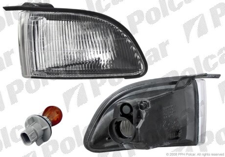 Вказівник повороту передній, MITSUB. GALANT, 97- Polcar 5222191E