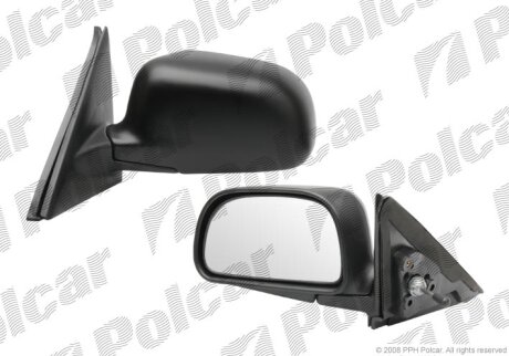 Дзеркало зовнішнє лівий MITS. LANCER SDN 96- Polcar 5231511M