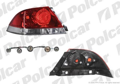 Ліхтар задній, MITSUB. LANCER, 03- Polcar 523388E