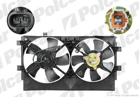 Вентилятори з корпусом / кронштейном Polcar 523423W2