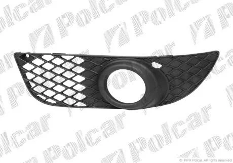 Решітка в бампері правий Polcar 5234272