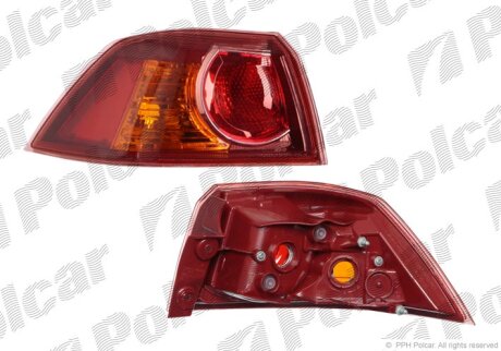 214-19A9L-UE, 8330A109 ФОНАРЬ ЗАДН. НАРУЖ. L Polcar 523487E