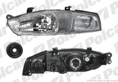 214-1151L, MR414129, MR414233 ФАРА L Н4 Polcar 5240092E