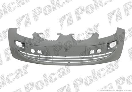Бампер передній Mitsubishi COLT, 2004-2008 524107-1 Polcar 5241071