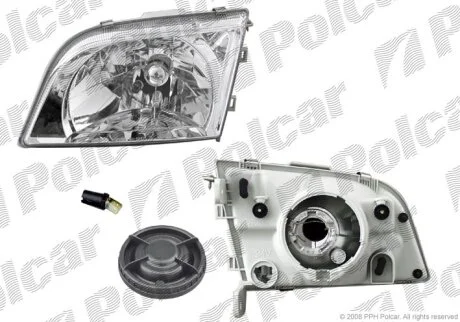 20-5682-18-2, 3261961, MR465003 ФАРА L Н4 ПОД ЭЛ. КОР. Polcar 5260091E