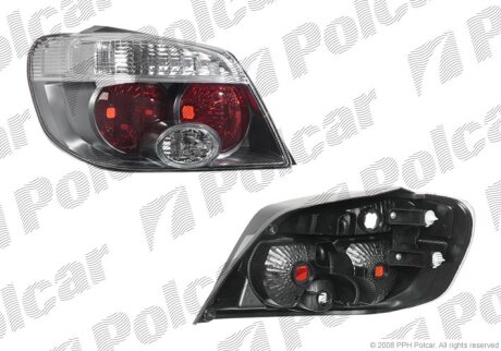 214-1992R-UQ6C, 8330A050 ФОНАРЬ ЗАДНИЙ R прозрачн Polcar 526588E
