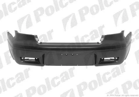 Бампер задній Polcar 526596