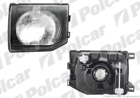 Фара основна, M.PAJERO/MONTERO,91- Polcar 527209E