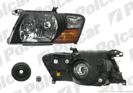 214-1159L-EM2, MR548033 ФАРА L Н4 ПОД ЭЛ. КОР. Polcar 5274091E
