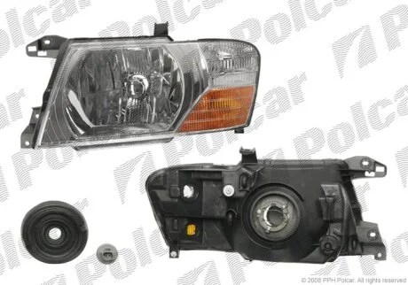 214-1159L-EM1 ФАРА L Н4 ПОД ЭЛ. КОР. Polcar 5275091E