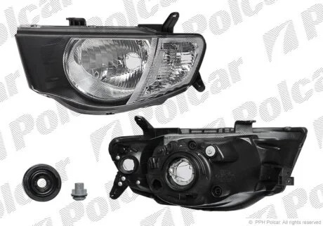 Фара основна, L200, 12.05- Polcar 5279094E