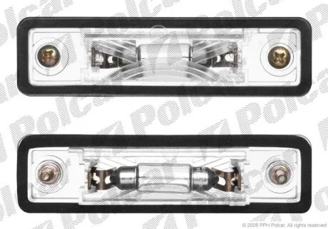Фара номерного знака, OPEL ASTRA F, 92- Polcar 5507957S