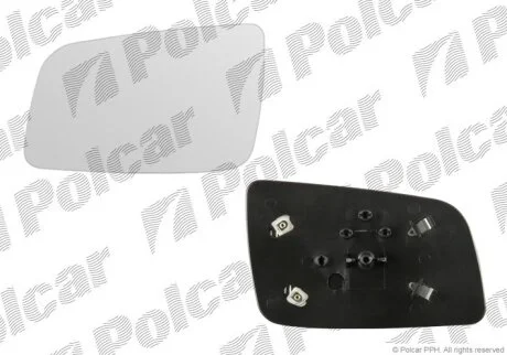 Вставка зовнішнього дзеркала лівий, OPEL ASTRA II 3.98- Polcar 5508546M