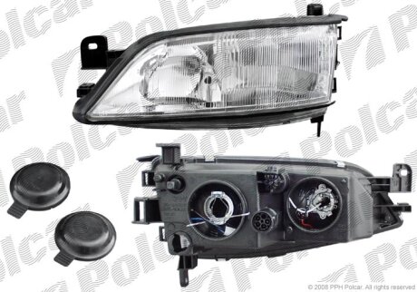 Фара основна, OPEL VECTRA B, 95- Polcar 5516092E