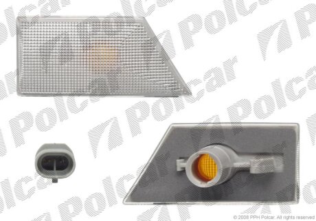 Вказівник повороту бічний, VECTRA C 02- Polcar 5518206E
