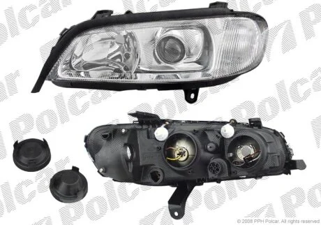 Фара основна, OPEL OMEGA B, 99- Polcar 5528092E