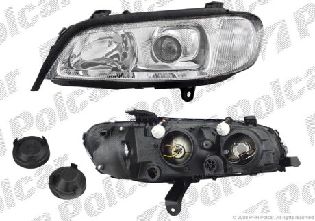 Фара основна OPEL OMEGA B, 99- Polcar 5528102E