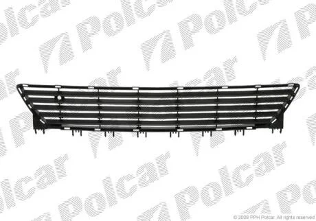 Решітка в бампері середн OPEL CORSA C 04- Polcar 555727