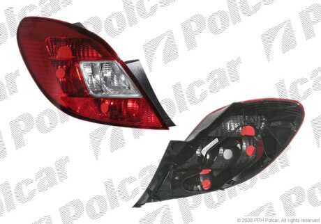 Ліхтар задній, CORSA D, 07.06-01.11 Polcar 5558871E