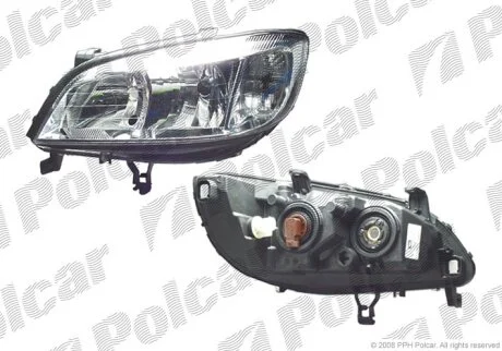 Фара основна, OPEL ZAFIRA, 99- Polcar 5560101E