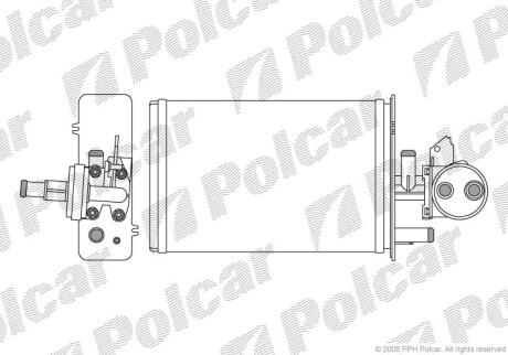 Радіатори обігріву Polcar 5701N81