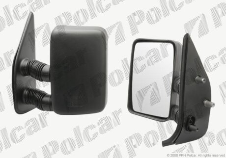 Дзеркало зовнішнє лівий, BOXER/JUMP/DUCATO94- Polcar 5702511M