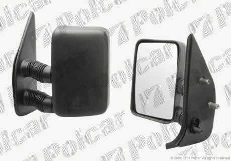 Дзеркало зовнішнє правий, BOXER/JUMP/DUCATO94- Polcar 5702521M