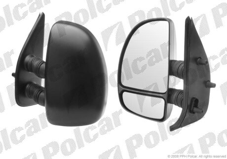 Дзеркало зовнішнє правий, BOXER/JUMP/DUCATO99- Polcar 5702523M