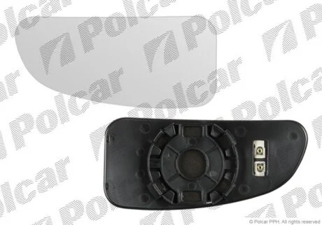 Вставка зовнішнього дзеркала правий, CITROËN JUMPER, 94- Polcar 5702559M