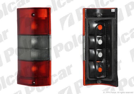 Ліхтар задній, PEUGEOT BOXER, 94-02 Polcar 5702873E