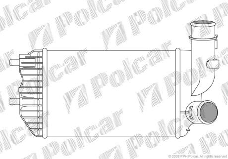 Інтеркулер Fiat Ducato 2.8JTD 94- Polcar 5702J81
