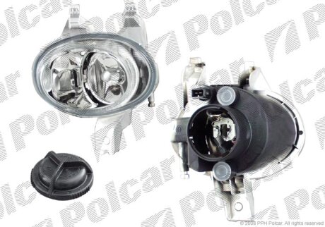 Фара передня, PEUGEOT 206 Polcar 5723290E