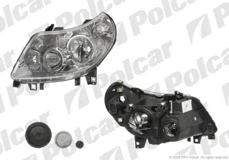 Фара основна, BOXER, 09.06- Polcar 577010E