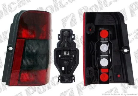 Ліхтар задній, PEUGEOT PARTNER, 97- Polcar 5790882