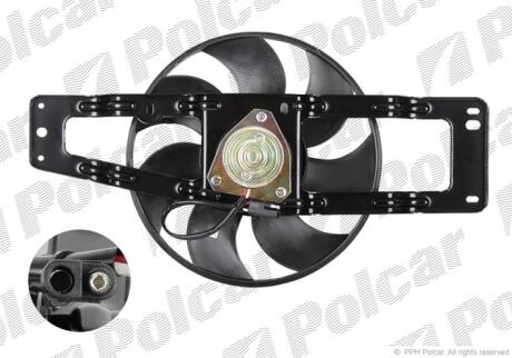 Вентилятори з корпусом / кронштейном Polcar 600323W1