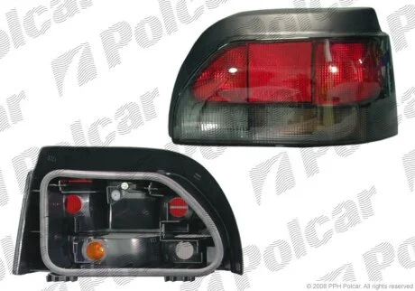 Ліхтар задній, RENAULT CLIO I, 90- Polcar 6006881E