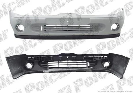 Бампер передній Polcar 6007071Q