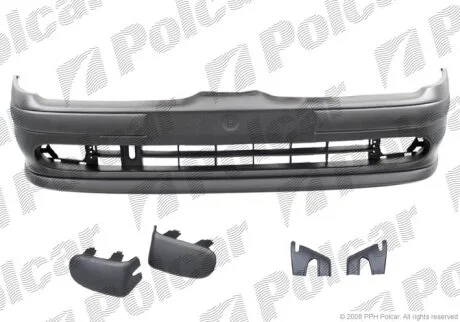 Бампер передній, RENAULT MEGANE 95- Polcar 6007074J