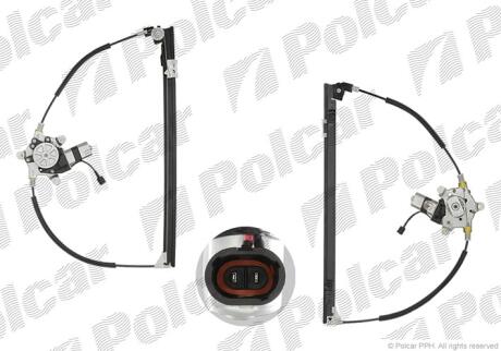 Склопідйомник електричний Polcar 6007PSE8