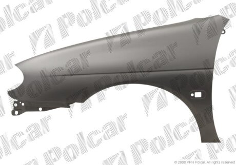 Крило переднє лівий, RENAULT MEGANE 99- Polcar 601101J