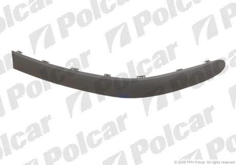 Молдинг бампера правий Polcar 6011076