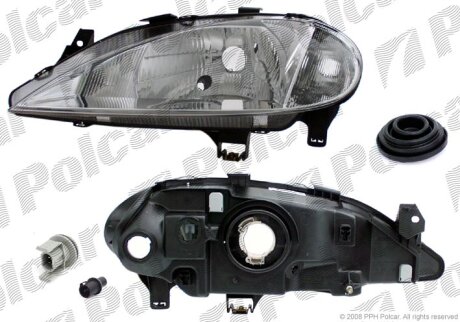Фара основна, RENAULT MEGANE, 00- Polcar 6011090E