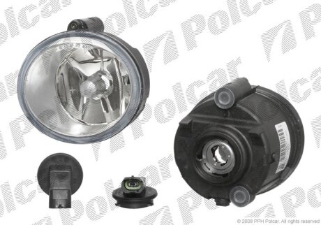 Фара передня, RENAULT MEGANE, 00- Polcar 601130V
