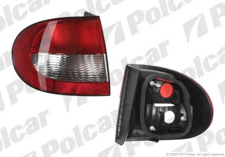 Ліхтар задній, RENAULT MEGANE, 00- Polcar 6011872E