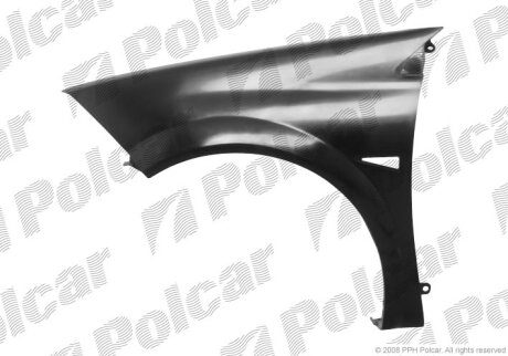 Крило переднє правий, RENAULT MEGANE 03- Polcar 601202J