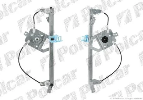 Склопідйомник електричний без електромотора Polcar 6012PSG8